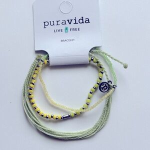 Pura Vida Lime & Lemon Bracelet Trio